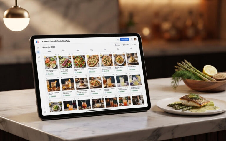 Restaurant website design package